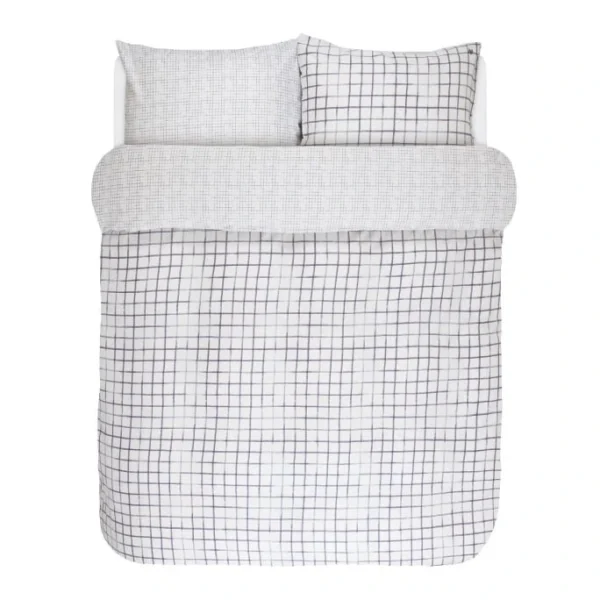 Marc O’Polo Niri Bettwäsche-Set Aus Satin – 155×220 / 80×80 Cm – White 1