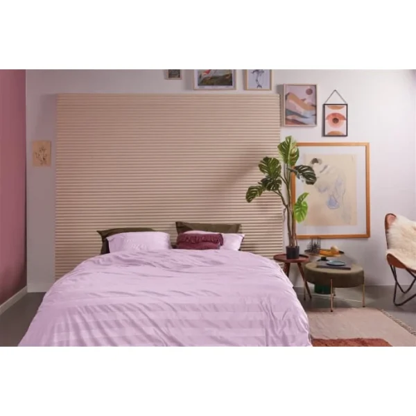 At Home Soft Shine Bettwäsche-Set – 155×220 / 80×80 Cm – Lila 4