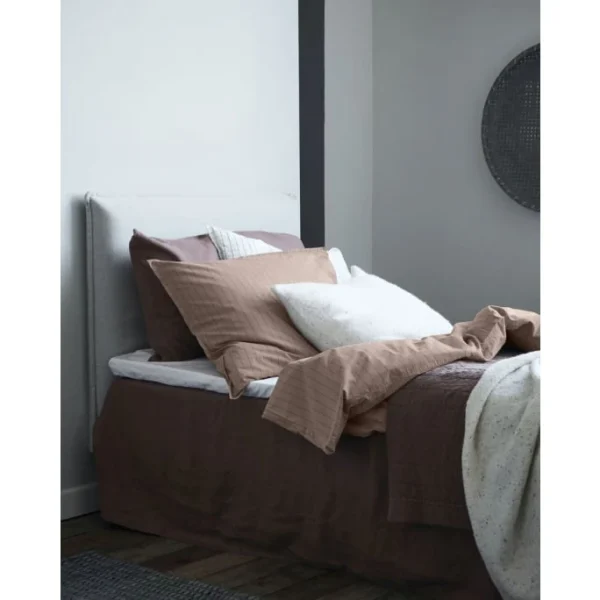 ByNORD Dagny Bio Bettwäsche-Set Aus Perkal – 135×200 / 80×80 Cm – Straw White Bark 4