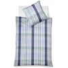 Fleuresse Rio Bettwäsche-Set Aus Seersucker – 155×200 / 80×80 Cm – Blau 10