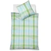Fleuresse Rio Bettwäsche-Set Aus Seersucker – 135×200 / 80×80 Cm – Grün 14