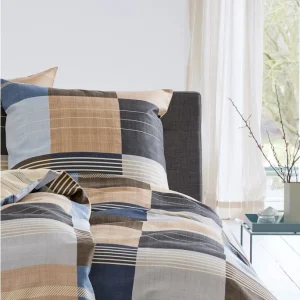 ESPRIT Home York Bettwäsche-Set Aus Renforcé – 155×220 / 80×80 Cm – Blue 12
