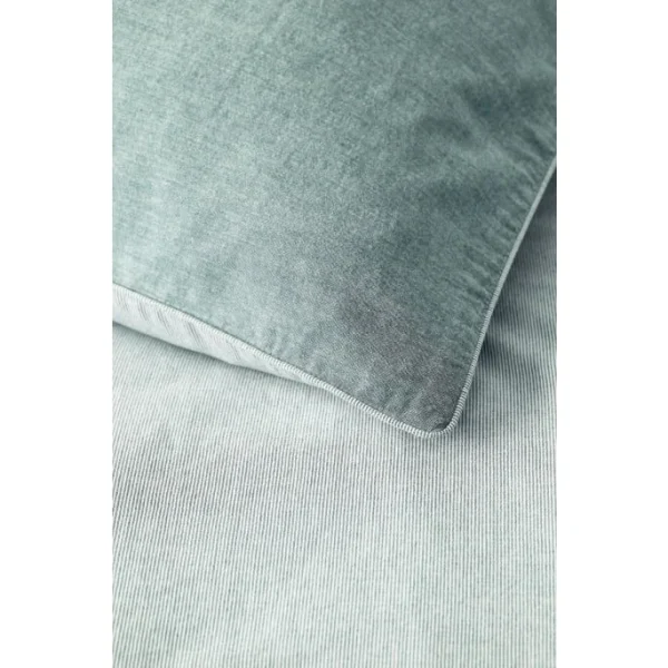 Marc O’Polo Washed Chambray Bettwäsche-Set – 155×200 / 80×80 Cm – Aqua 3