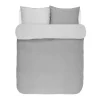 Marc O’Polo Washed Chambray Bettwäsche-Set – 200×200 / 2x80x80 Cm – Grey 13