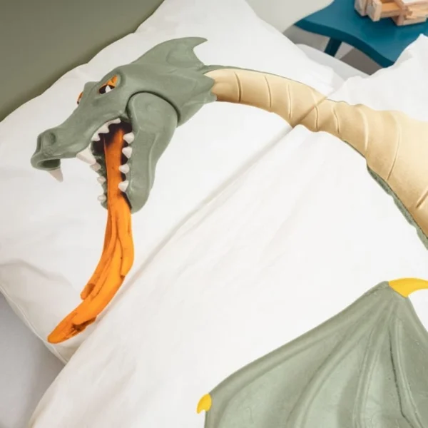 SNURK Dragon Bettwäsche-Set – 135×200 / 80×80 Cm – Multi 4