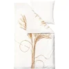 Södahl Grass Bio Bettwäsche-Set – 135×200 / 80×80 Cm – Mustard 13