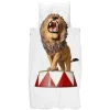 SNURK Lion Bettwäsche-Set – 135×200 / 80×80 Cm – White 13
