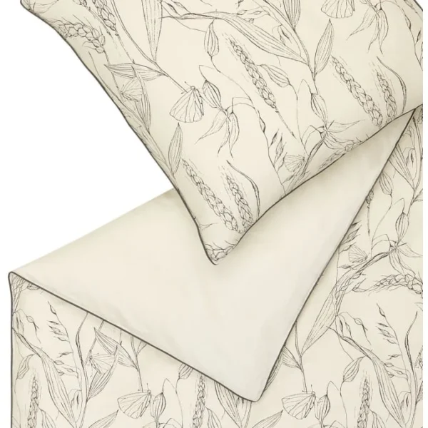 Schöner Wohnen Grainfield Bettwäsche-Set – 135×200 / 80×80 Cm – Natur 3