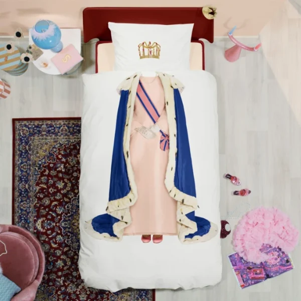 SNURK Queen Bettwäsche-Set – 135×200 / 80×80 Cm – Weiß 4
