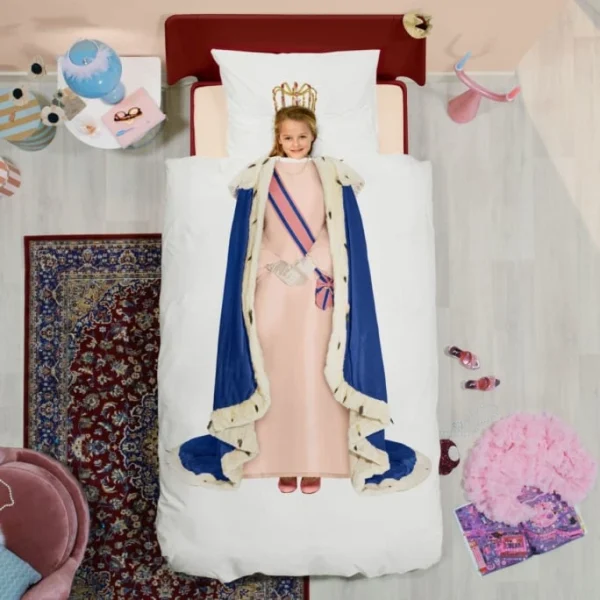 SNURK Queen Bettwäsche-Set – 135×200 / 80×80 Cm – Weiß 5