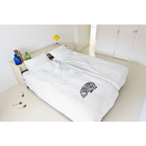 SNURK Ollie Kätzchen Bettwäsche-Set – 135×200 / 80×80 Cm – Weiß Mit Motiv 6