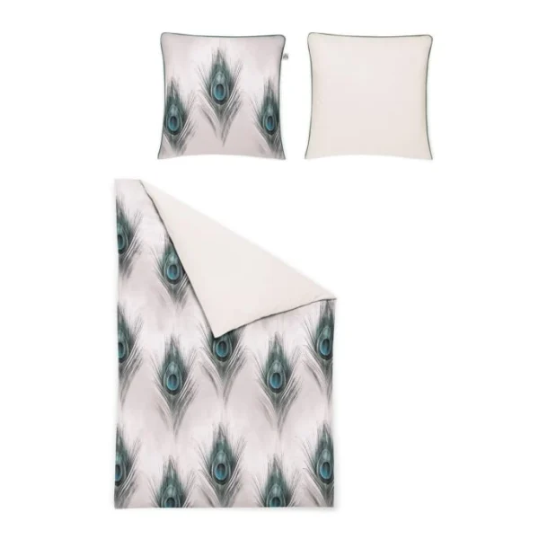 Irisette SOL-K MAKO-SATIN Bettwäsche-Set – 140×200 / 70×90 (AT) Cm – Smaragd 1
