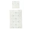 IRISETTE DAVOS 8007 BIBER-BETTWÄSCHE – 155×200 / 80×80 Cm – Eis 10
