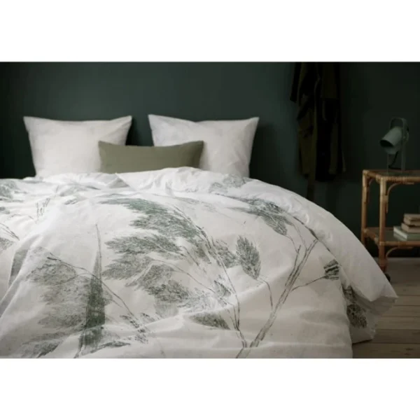 Södahl Grass Bio Bettwäsche-Set – 135×200 / 80×80 Cm – Jade Green 3
