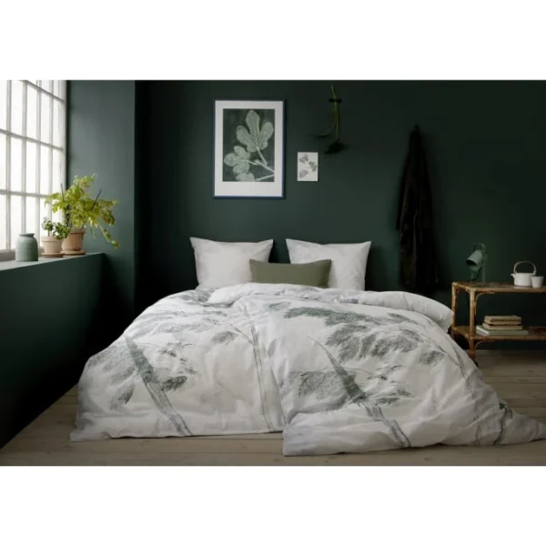 Södahl Grass Bio Bettwäsche-Set – 135×200 / 80×80 Cm – Jade Green 4