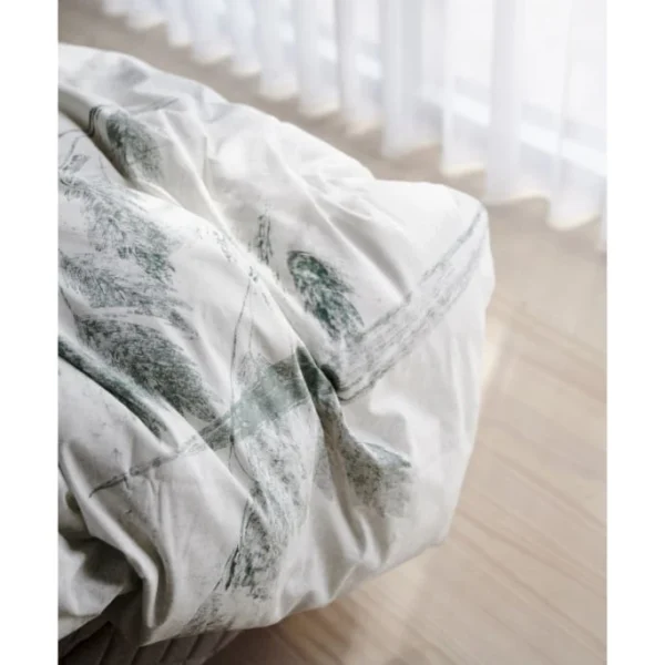 Södahl Grass Bio Bettwäsche-Set – 135×200 / 80×80 Cm – Jade Green 7