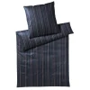 Elegante Solitaire Bettwäsche-Set Aus Satin – 240×220 / 2x80x80 Cm – Dark Earth 13