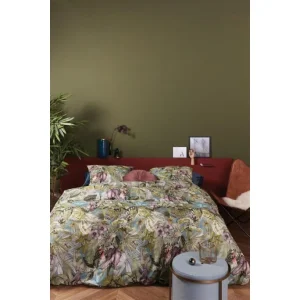 At Home Birds Paradise Bettwäsche-Set – 155×220 / 80×80 Cm – Grün 6