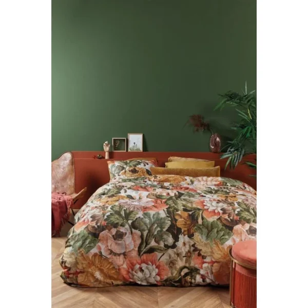 At Home Memory Bettwäsche-Set – 155×220 / 80×80 Cm – Ocker 3