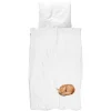 SNURK Sleeping Fox Bettwäsche-Set – 135×200 / 80×80 Cm – White 13