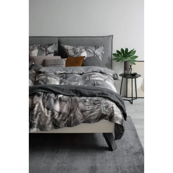 Schöner Wohnen Jungle Mood Bettwäsche-Set – 155×220 / 80×80 Cm – Grau 4