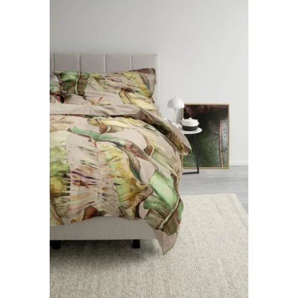 Schöner Wohnen Jungle Mood Bettwäsche-Set – 135×200 / 80×80 Cm – Nude 3