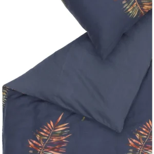 Schöner Wohnen Jungle Mood Bettwäsche-Set – 135×200 / 80×80 Cm – Navy 8
