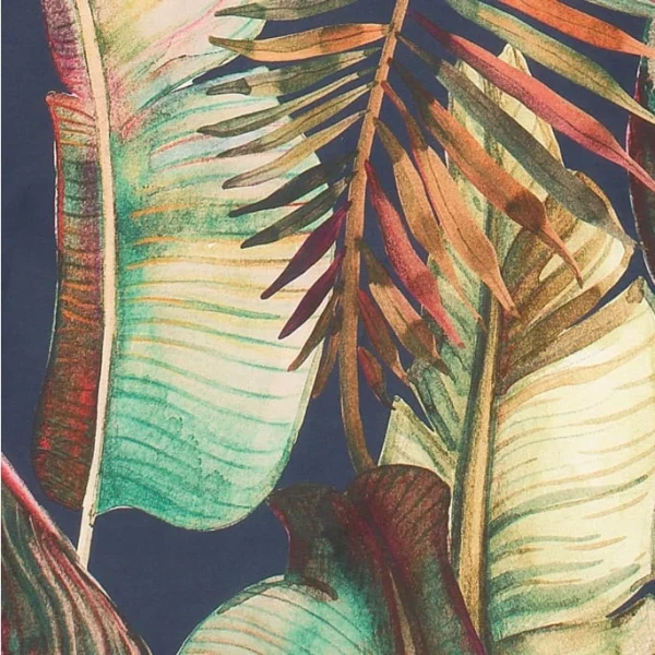 Schöner Wohnen Jungle Leaves Bettwäsche-Set – 135×200 / 80×80 Cm – Marine 5