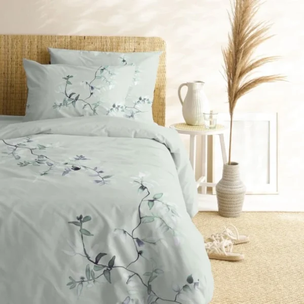 Cinderella Malus Bettwäsche-Set Aus Baumwoll-Satin – 135×200 / 80×80 Cm – Green 3