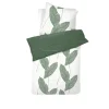 Damai Blade Bettwäsche-Set Aus Bio-Baumwolle – 155×220 / 80×80 Cm – Green 11