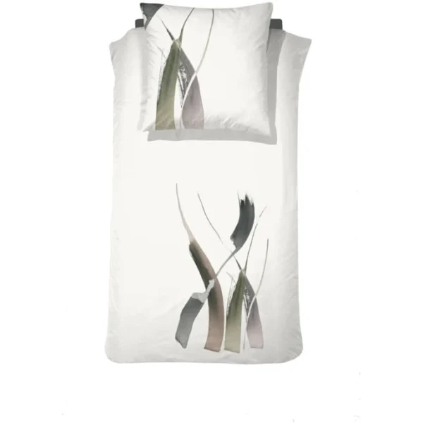 Damai Poise Bettwäsche-Set Aus Renforcé-Baumwolle – 135×200 / 80×80 Cm – Off White 1