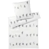 Elegante Streuner Bettwäsche-Set Aus Mako-Satin – 135×200 / 40×80 Cm – Weiß 13