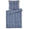 Kay Bojesen Babies Affe Baby Bettwäsche-Set Aus Baumwollsatin – 70×100 / 40×45 Cm – Blau 13