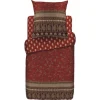 Bassetti MANTOVA Bettwäsche-Set Aus Baumwollsatin – 135×200 / 80×80 Cm – R1-rot 8