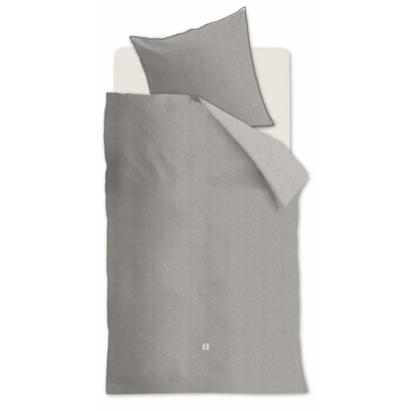 Riviera Maison Rivièra Maison Gently Bettwäsche-Garnitur – 135×200 / 80×80 Cm – Sand 1