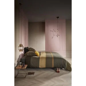 Beddinghouse Observer Bettwäsche-Set – 155×220 / 80×80 Cm – Gold 10
