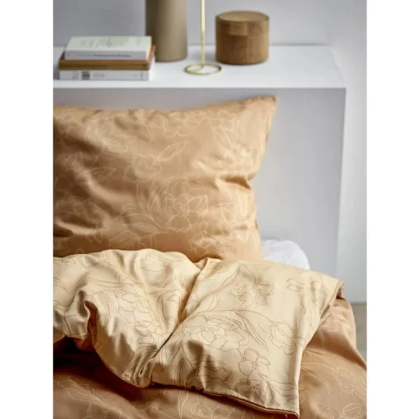 Södahl Infinity Bio Bettwäsche-Set – 135×200 / 80×80 Cm – Camel 3