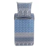 Bassetti IMPERIA Bettwäsche-Set Aus Baumwollsatin – 135×200 / 80×80 Cm – B1-blau 8