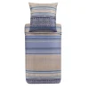 Bassetti ROCCARASO Bettwäsche-Set Aus Baumwollsatin – 155×220 / 80×80 Cm – B1-blau 8