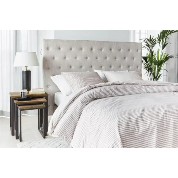Riviera Maison Rivièra Maison Bande Stripe Bettwäsche-Set – 155×220 / 80×80 Cm – Sand 3