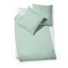 Fleuresse Jade Bettwäsche-Garnitur Damast – 135×200 / 80×80 Cm – Matcha 7