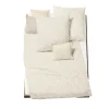 Fleuresse Zürich Damast Bettwäsche – 155×220 / 80×80 Cm – Melange-wolle 5