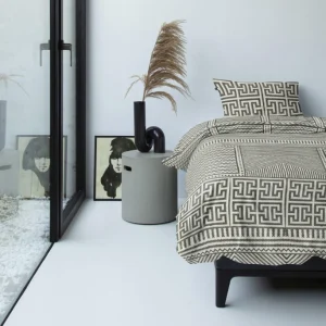 Damai Basket Bettwäsche-Set Aus Renforcé-Baumwolle – 155×220 / 80×80 Cm – Natural 7