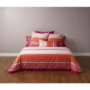 Bassetti ARONA Bettwäsche-Set – 135×200 / 80×80 Cm – R1 – Rot 7