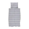 SNURK Breton Bonsoir Bettwäsche-Set – 135×200 / 80×80 Cm – Blue 13