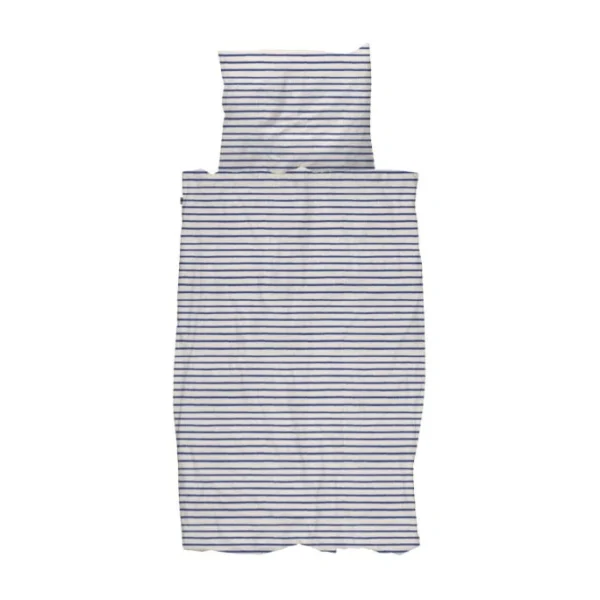SNURK Breton Bonsoir Bettwäsche-Set – 135×200 / 80×80 Cm – Blue 1