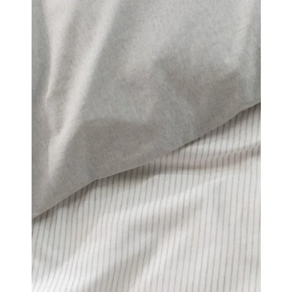 Marc O’Polo Skei Bettwäsche-Set Mit Recycling-Baumwolle – 135×200 / 80×80 Cm – Hellgrau 5