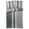 JOOP! Cornflower Stripes Bettwäsche Aus Mako-Satin – 135×200 / 80×80 Cm – Deep Coal 5