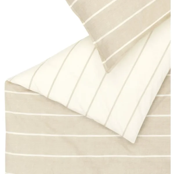 Schöner Wohnen Match Bettwäsche Set Aus Chambray – 135×200 / 80×80 Cm – Sand 4