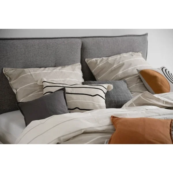 Schöner Wohnen Match Bettwäsche Set Aus Chambray – 135×200 / 80×80 Cm – Sand 11